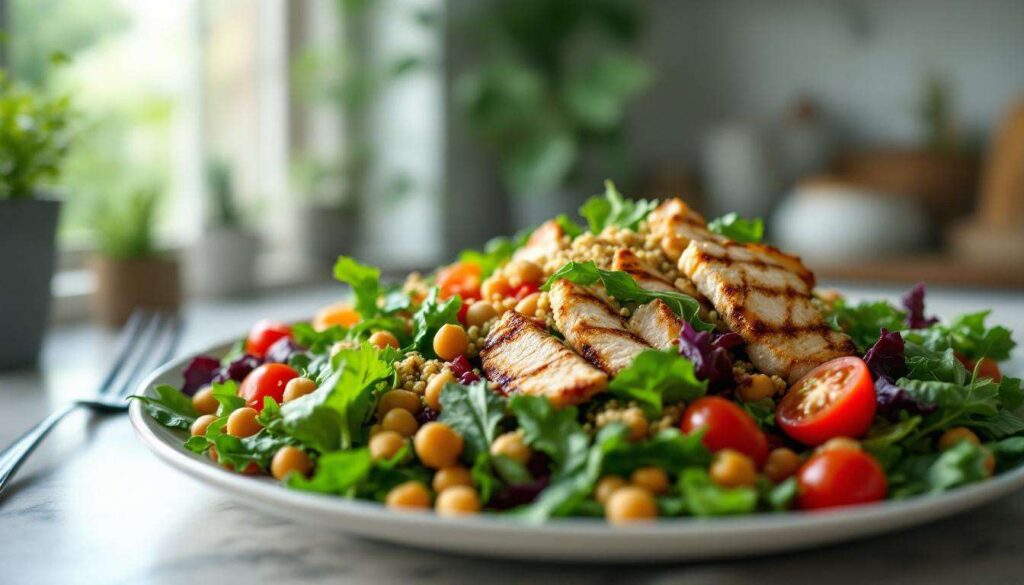 Dieser Salat ist eine echte Proteinbombe