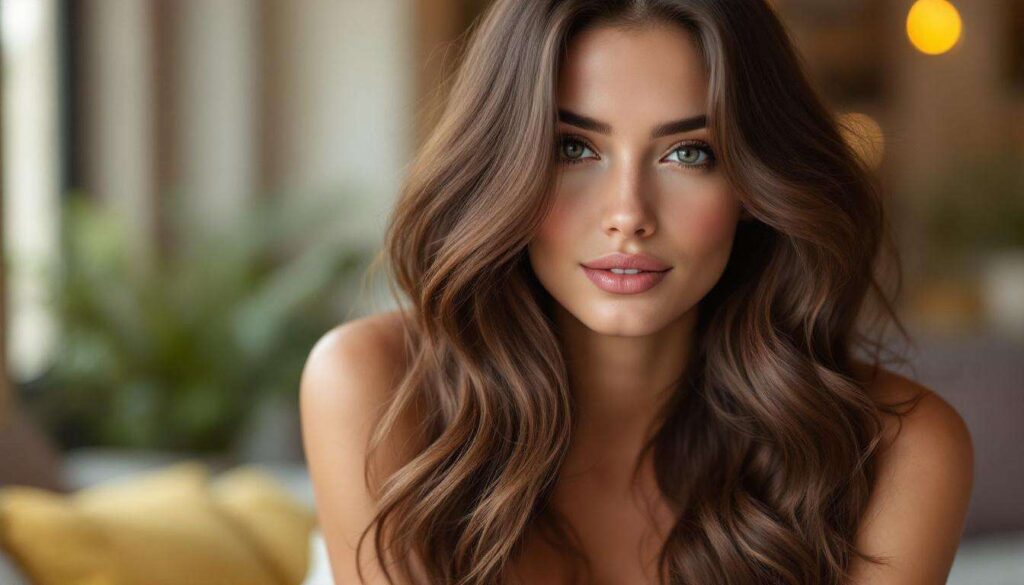 Suede Brunette: Das samtige Braun, das den Teint auch im Winter aufwärmt
