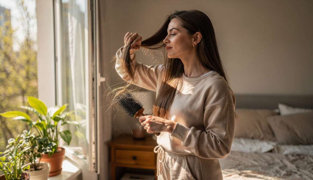 Haarausfall im Frühling: Bis zu 150 Haare pro Tag sind normal – wann Sie zum Trichologen sollten